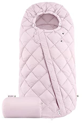 CYBEX Gold Sacco a Pelo Snøgga 2, Per Passeggini, Per Bambini da 6 Mesi a 3 Anni, TOG 4, Powdery Pink (Rosa)