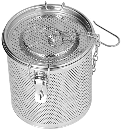 Bolsa de Condimentos de Acero Inoxidable Infusor de té Filtro de Especias Multiusos Colador de Condimentos, Colador de Condimentos de Especias para Sopa de Sabor Especias (1.3L)