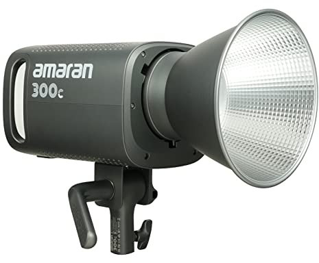 Aputure Amaran 300c RGB Video Light 300w RGBWW Studio Continuous Light Full Color RGB LED Light HSI Bowen Mount APP Control for Photography Creators