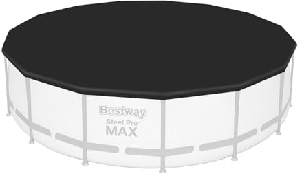 Bestway® Ersatzteil Abdeckplane für Power Steel/Steel Pro MAX Pools Ø 396 cm und Hydrium Ø 360 cm