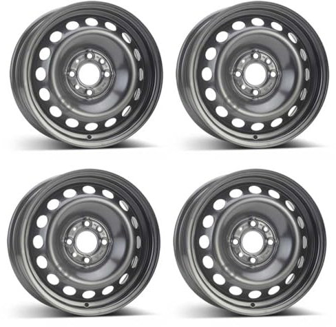 4x Alcar Llantas de acero 4-6315 5.5Jx14 ET35 4x98 compatible con Fiat 500 Panda