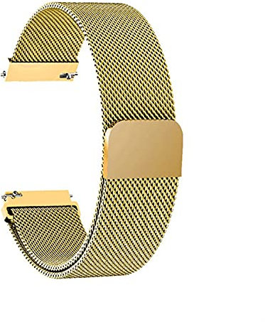 Uhrenarmband geeignet für 20 mm Mesh-Edelstahlarmband, Farbring, Magnetarmband, Handgelenkband