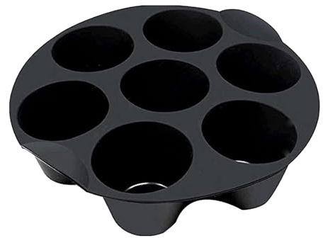 Stampo in silicone per muffin, 7 tazze, vassoio flessibile resistente al