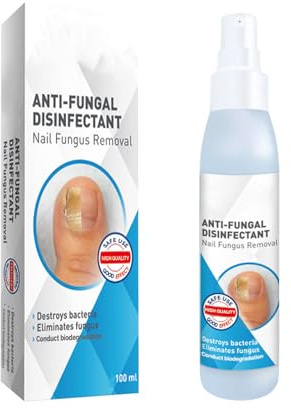 Fußpflege Spray, 2025 Neu Mehrzweck Nagelpilz Spray, Anti fuß- & Nagelpilz spray, Fußpilz Sprays für Beschädigte Nägel und Fußpflege, Nagel Reparatur, Fuß Nagelpflegeprodukte (1 Stück)