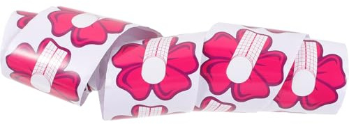 ARTSEWPLY Nagelkunst Anleitungsaufkleber Papierrolle Selbstklebend Filigrane Nagelform Schablonen für Acryl UV Gel Nagelverlängerung Maniküre Selbstgemacht Zubehör für Frauen