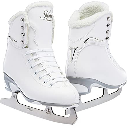 Jackson Figure Ice Skates JS180 / JS181 / JS184 - Color: Fleece, Adult Size 9