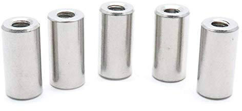 Runde Verbindungsmuttern, DCW1905280008, M5 x 20mm L x 10mm Dia