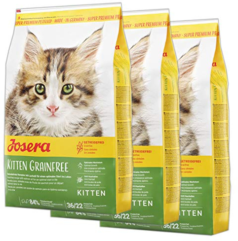 3 x 10 kg Josera Kitten Grainfree