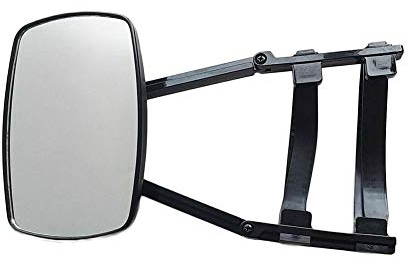 Specchio del rimorchio,Traino Specchi Supplementari Specchio di Traino Universale Regolabile Estendi lo Specchietto Retrovisore Esterno Apporre su Specchietto dx/sin per Auto,Furgoni,Roulotte,Camper