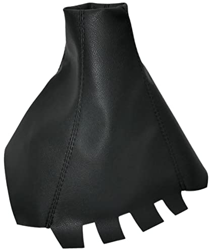 Aerzetix - C57733 - Cuffia soffietto per leva del cambio - compatibile con Seat Cordoba II 2002-2009, Ibiza 3 2002-2008 - colore: nero - in pelle sintetica