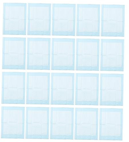 Healvian 20 Stück Einweg Einmal Bettlaken 45x60cm Saugfähige Pflegeunterlage Aus Vliesstoff Atmungsaktiv Für Schwangere Massage Und Kosmetikliegen