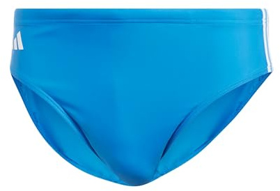 adidas Uomo 3 STRIPES SWIM TRUNKS, Bright Royal / White, XS Short