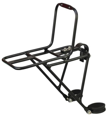 Fahrradträger Vorne Fahrrad, Gepäckträger Vorne, Vorderrad-Fahrradträger, Frontgepäckträger Mountain Rennräder Falträder, Mountainbike Gepäckträger, Tragbar, Fahrrad-Gepäckträgerständer Für Radreisen