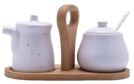 YAIUNHIQ Milk Jug And Sugar Sets, Sugar Bowl And Creamer Set, Coffee Serving Set With Gradient Vintage Gloss,C