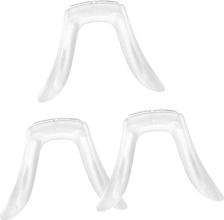 FRCOLOR 15 Stk Rutschfestes Nasenpolster Brillenhalter Für Die Nase Sattelstegnase U-förmiges Nasenpolster Kinderbrille Nasenbügel Für Sonnenbrillen Brille Nasenpolster Bausatz Kieselgel
