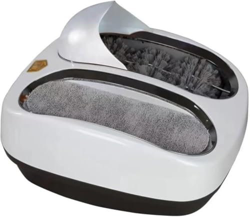 Automatische Schuhreiniger Maschine - Intelligente Poliermaschine mit Sensorschalter und Bürste für Hotels, Gewerbe und Banken