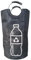 Bac de collecte de bouteilles consignées - 82 l - Pliable - Avec poignée souple en aluminium - Pour tri le linge, la cuisine et le rangement