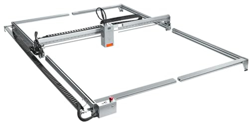 LASER TREE 60W Plus Lasergravierer mit Luftpumpe, 60W Ausgangsleistung, Laserschneidmaschine, 1000x1500mm Gravurfläche mit abnehmbarem Rahmen, 60W Lasergravurmaschine mit festem Fokuspunkt
