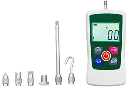 Dinamometro Misuratore di forza digitale push pull dinamometro portatile Manometro trazione ad alta precisione Tester raggio(50N)
