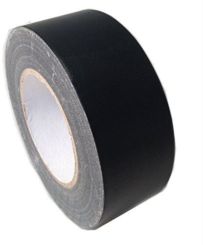 6 Rollen Faba Pro Gewebeband schwarz a 50mm x 50m Klebeband Gaffa Tape Duct Gaffer Lasso Panzertape