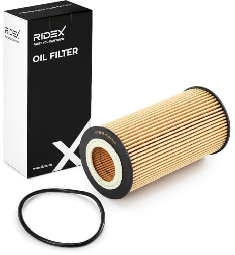 RIDEX 7O0011 Ölfilter Kompatibel mit VW Golf 6 5K1 Filtereinsatz mit Dichtungen