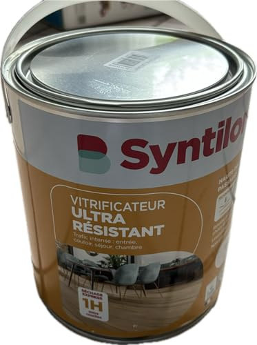 Syntilor - Vitrificateur Parquet Ultra Résistant Incolore Satiné 2,5L