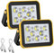 T-SUNUS LED Baustrahler Akku, Arbeitsleuchte USB Wiederaufladbar, Arbeitsstrahler Mit Magnet, 4 Lichtmodi, Tragbar, Wasserdicht, 4000mAh für Angeln, Notfall, Garage