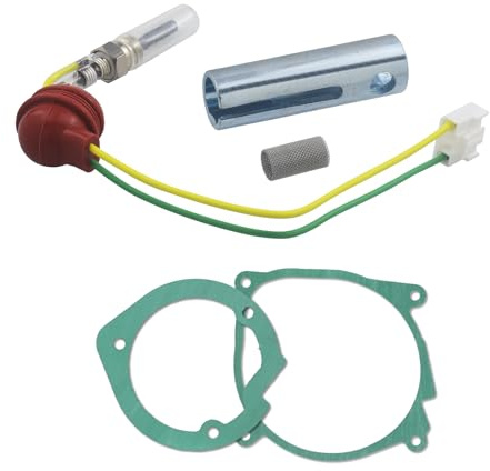 Aiyomi Standheizung Keramik Glühkerze, 12V 2KW Keramik Pin Glühkerze Kit für Luft Diesel Parkheizung Auto LKW Boot Air Diesel Standheizung (Universal)