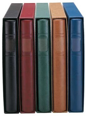 Set completo: composto da raccoglitorie ad anelli mod. 1102 Y con custodia mod. 810 BY-azzurro