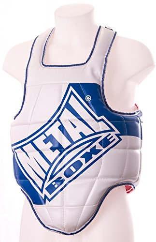 Metal Boxe Plastron Blanc Taille S