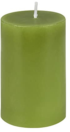 Jeco “2” Diameter by 3” Sage Green Pillar Candle,CPZ-2311
