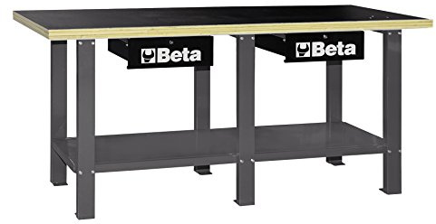 Beta C56W-G - Banco da lavoro con piano di lavoro in legno