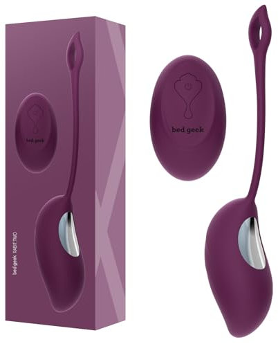 Remote Control Love Egg bed geek Powerful Vibrating Patterns Rechargeable Purple