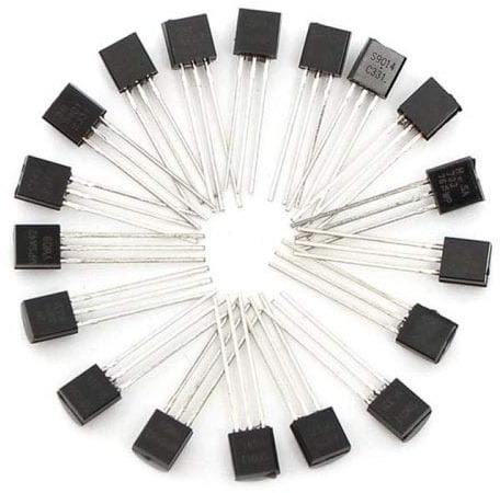 ExcLent 2N2222 S9012 S9013 S9014 A1015 C1815 S8050 S8550 To-92 Transistor Assorted Kit-Black