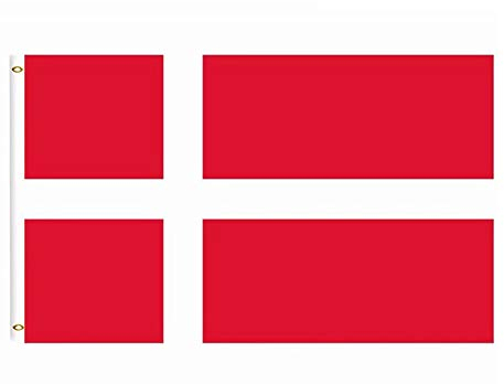 Große Flagge Große Dänemark-Flagge Banner Polyester Gedruckt Dänemark Nationalflagge Mit Messingösen 90x150cm