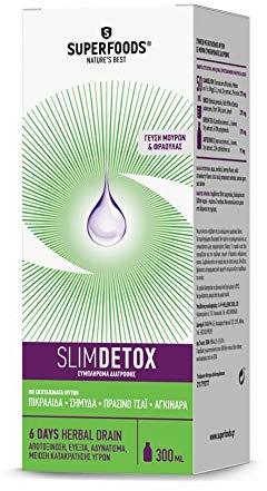 Superfoods Slimdetox Detoxification & Slimming Formula, 600ml (2 Packs)