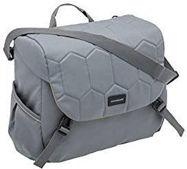 New Looxs Mondi Joy Single Quilted Radtasche, Quilted Grey, 37 x 32 x 16 cm