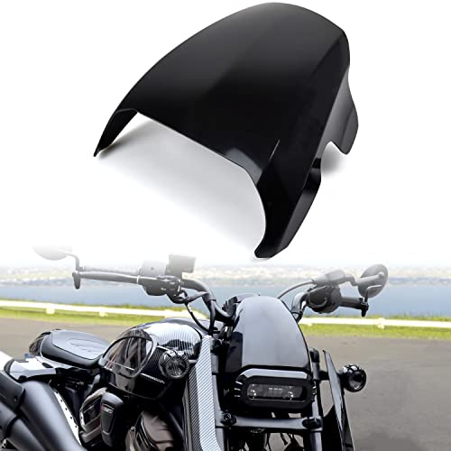 VEISUTOR Motorcycle Headlight Fairing Covers for Harley SS1250, Motorbike Plastic Headlamp Cowl Cover, Head Light Cowl Bracket Kit for Harley SS1250 Sportster S 1250 RH1250 2021-2022 Accessories