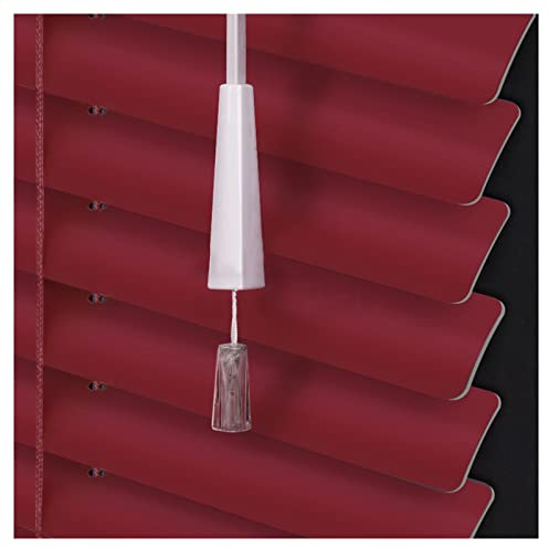 Premium-Plissee,Alu Jalousie,Aluminium Lamellen Rollo Faltrollo Jalousette Wandmontage Deckenmontage Tür Fenster Sonnenschutz Sichtschutz Blendschutz Hitzeschutz,Anpassbar,W190xH280cm/75x110in