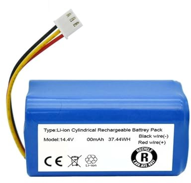KAFTKO Ersatzzubehör for Lithiumbatterien for Staubsauger. Kompatibel Mit LIECTROUX C30B. Akku for Kehrmaschinen-Staubsauger (Color : 6800mAh, Size : 14.4V)
