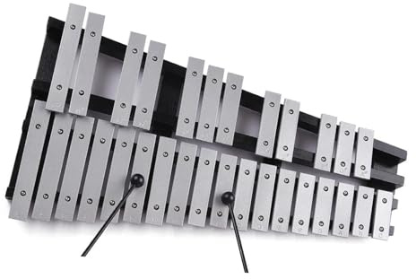 Instrument De Musique Xylophone En Bois Xylophone Glockenspiel 30 Notes Cadre En Bois Pliable Barres En Aluminium Avec Sac De Transport Instruments De Musique À Percussion