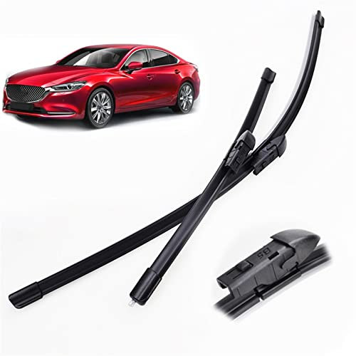 WILSEM 24+18 LHD Front Wiper Blades Car Windshield Windscreen Front Window For Mazda 6 For Mazda6 2018-2022