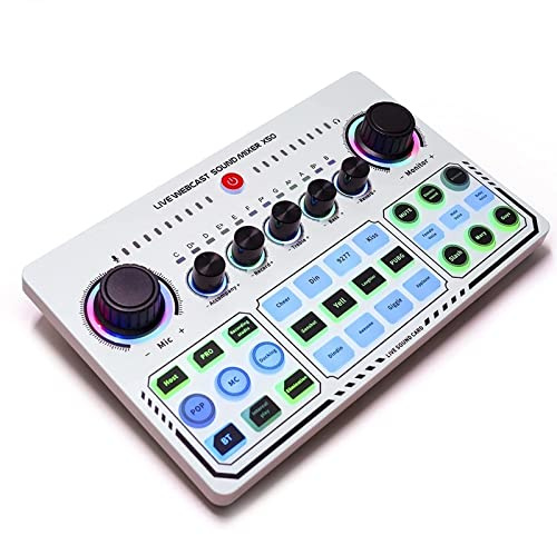 sound console， X50 Professional Recording Studio Sound Cards Live Stream USB Card Broadcast Audio Mixer Interface For Living Games