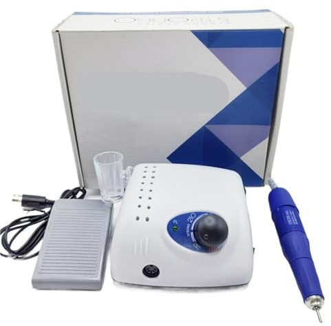 Máquina de uñas profesional STRONG 210 Micro Host 65 W + Nueva versión 40000 RPM Strong 105L Taladro eléctrico for Pulidora(1sets)