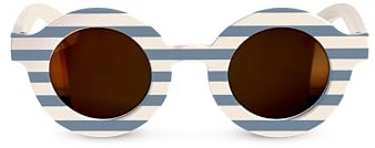 SUAVINEX, Gafas de Sol para Bebés de 0 a 12 Meses, Polarizadas, con Filtro UV400, Cat. 3, 100% Protección Rayos UVA y UVB, Funda Incluida, Muy Flexibles y Ligeras, Redondas Studio 2026, Color Azul