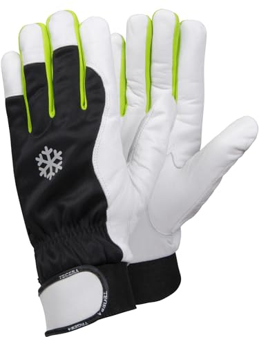 ejendals Tegera 335 Arbeitshandschuhe Cat. II - Lederhandschuh, 0,6-0,7 mm Vollnarben Ziegenleder - (Größe 11, 1 paar)