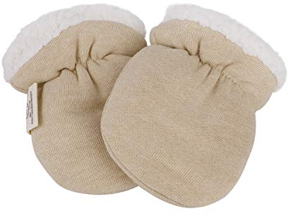 Neugeborenes Baby Warme Fleece Handschuhe Fäustlinge Säugling Baby Jungen Mädchen Anti Scratch Winter Warme Handschuhe Gefüttert Handschuhe für 0-12 Monate