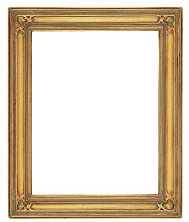 Creative Mark Museum Collection Gothic Ornate Picture Frame - 18x24, Gold Oil Painting Frames | Closed Corner High-End Antique Style Frames | Open Back Frames with No Glass or Backing