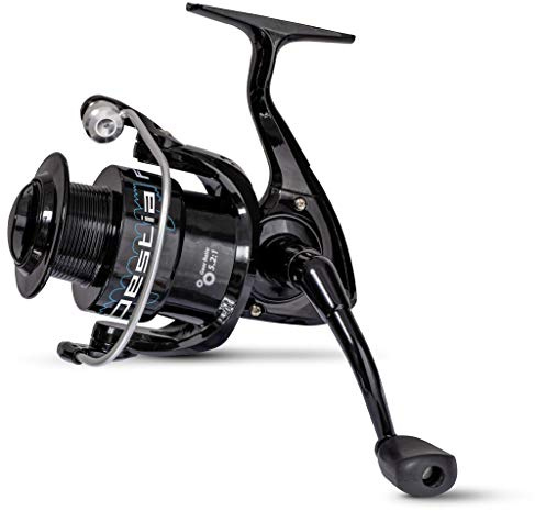 Zebco Preis-Leistungs-Sensation Bestia FD 5000 Allround-Angelrolle mit hoher Bremskraft bis zu 6 Kg, Schwarz