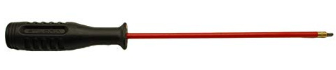 Flachberg Putzstock Kurzwaffe 1/8 für Waffenpflege Reinigung 1 teilig Waffenreinigung Gewinde 1/8'' Waffenpflege